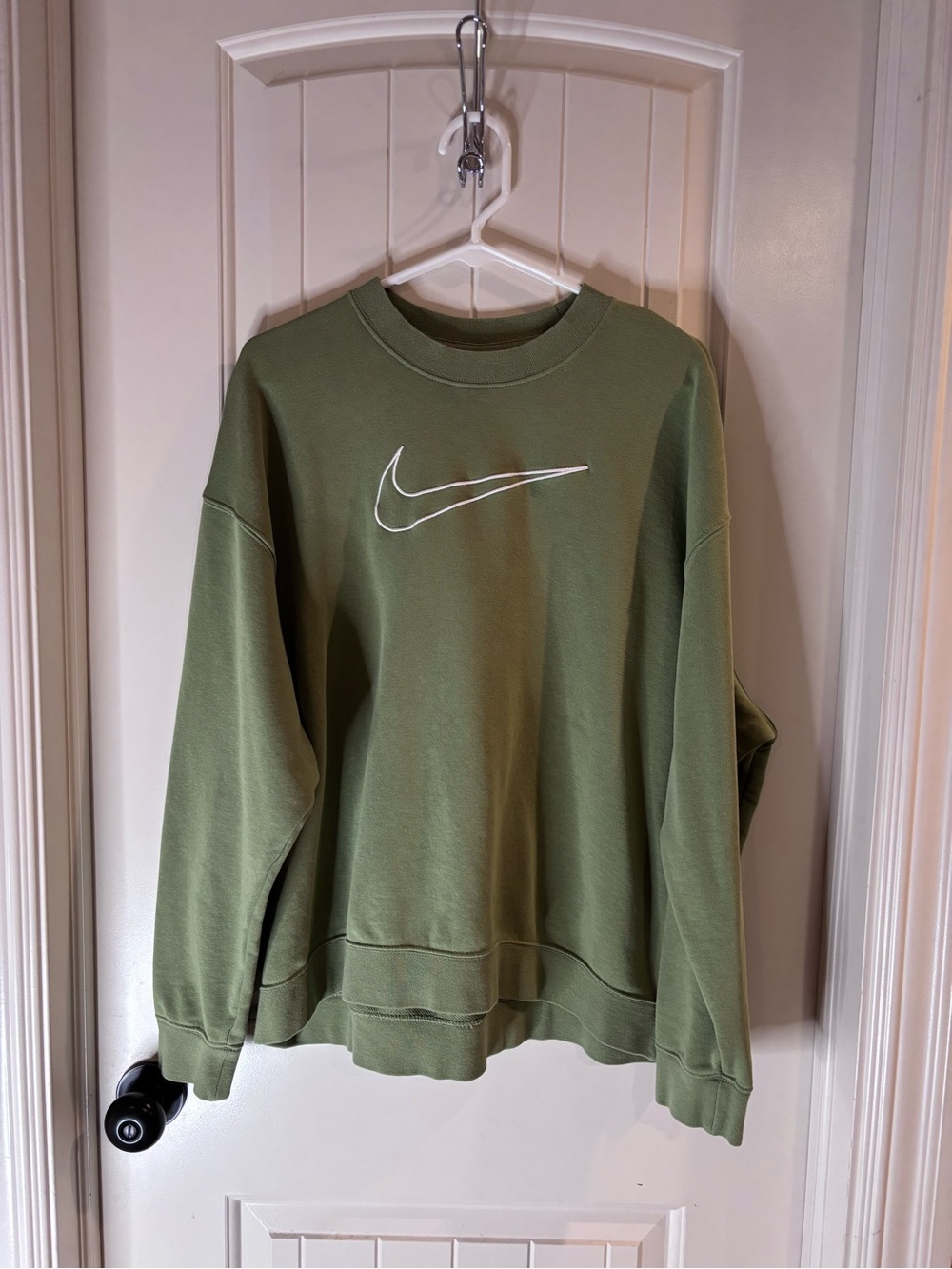 Nike Olive Green Crewneck Sweatshirt